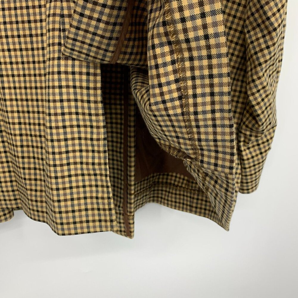 a.n.a Blazer Brown Gingham Plaid Single Button Front NWT - Picture 9 of 10